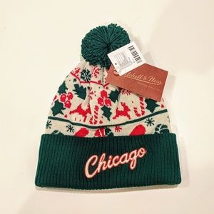 BNWT Chicago Holiday Stocking Cap